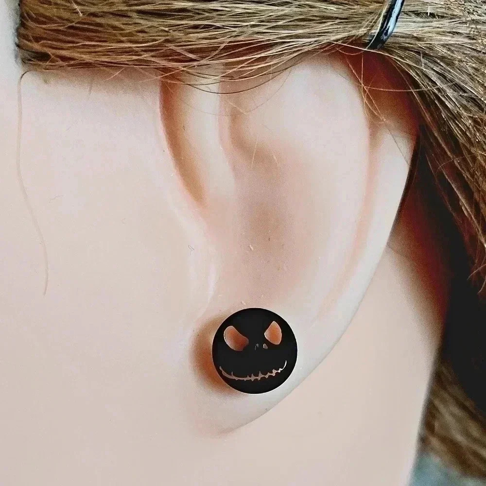 Nightmare B4 Christmas Jack Earring - Picture 2 of 3